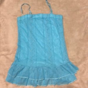 MOA MOA Teal Medium dressy Tank